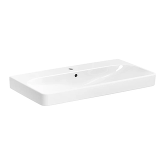 Раковина подвесная Geberit Smyle Square 90 х 48 х h16,5 см, с 1 отверстием под смеситель (500.251.01.1) фото 1 Aquada.com.ua