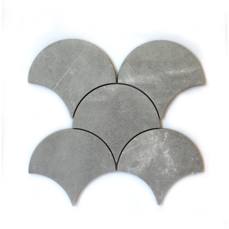 КОТТО КЕРАМІКА Декор Scales CM 3112 SC Ambrosio Gris ( d 147 mm )  УКРАЇНА (CM3112 SC)