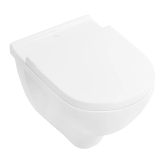 Унитаз подвесной ободковый Villeroy & Boch O.Novo (с сиденьем Soft Close) (5660H101) фото 1 Aquada.com.ua