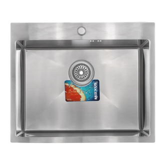 Мийка кухонна Mixxus MX6050-185x1.0 (Satin) (MX0657)