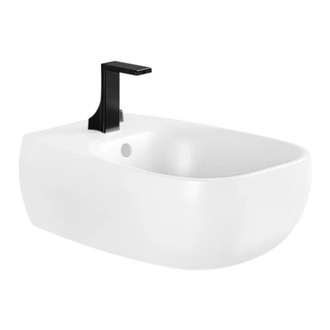 Биде подвесное Flaminia Fluo, цвет - Latte opaco (матовый) FU218 Latte