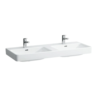 Двойная раковина 120 х 46,5 см Laufen Pro S (H8149660001041) фото 1 Aquada.com.ua