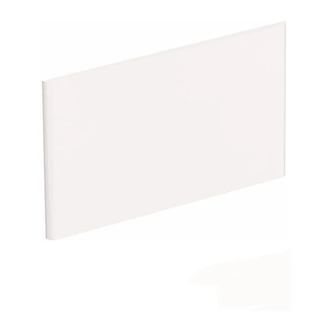 KOLO NOVA PRO боковая панель для умывальника 60cm, белый глянец (88449000) фото 1 Aquada.com.ua