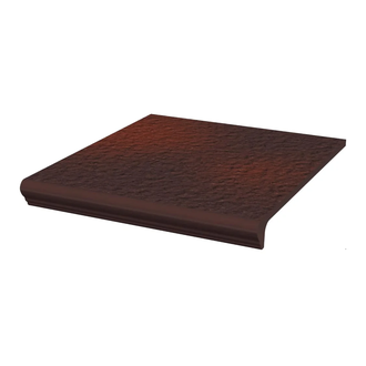 Сходинка з капіносом пряма Cloud Brown STR 30x33 код 7755 Ceramika Paradyz (Z---300X330-1-CLOU.BRKP)