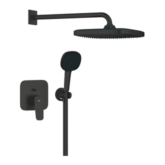 Grohe Cubeo Tempesta 250 Душ, черный матовый (1053362430)