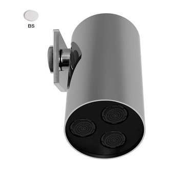 Fima Carlo Верхній душ Fima O3 настінного монтажу, білий матовий (F5918BS)