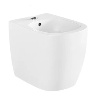 Nic-Design Біде для підлоги Nic Design Ovvio 37,4х53х42 см, білий матовий (004432003)