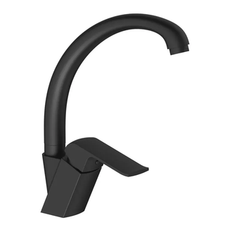 GAPPO G4150 змішувач кухонний, чорний (G4150)