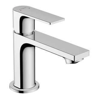 Змішувач для умивальника Hansgrohe Rebris E 80 із д/к pop-up, Chrome (72550000)