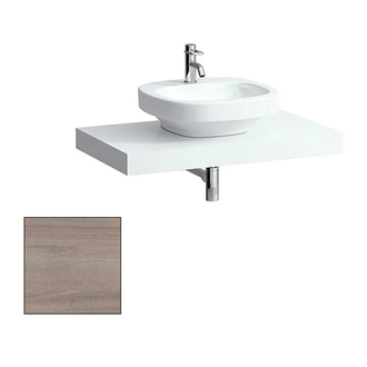 LAUFEN CASE столешница 895*80*520мм, с вырезом посредине, светлый дуб (H4051310755191) фото 1 Aquada.com.ua