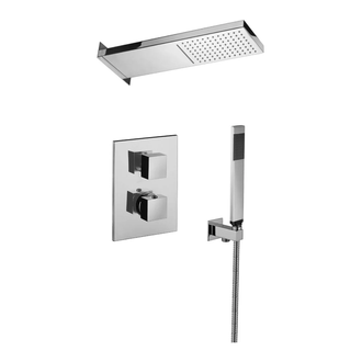 Душевая система скрытого монтажа Paffoni Collections Shower 520х160 мм (DS3jet3hole) фото 1 Aquada.com.ua