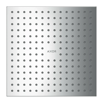 Верхний душ 250 х 250 мм Axor Overhead shower 2jet (цвет - хром) (35313000) фото 1 Aquada.com.ua