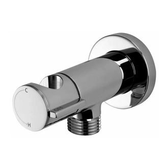 Bossini E37000/E38000 Скрытая часть для гиг. душа, хром (E37000100000000)