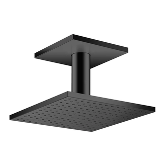 Верхний душ 250 х 250 мм Axor ShowerSolutions (цвет - satin black), 2 вида струи (35312350) фото 1 Aquada.com.ua