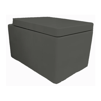 Унітаз підвісний Nic Design Cool 34х52х26 см, Agrilla матовий (003242052)