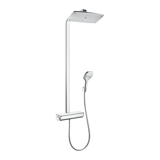 Душевая система с термостатом Hansgrohe Raindance Raindance E Showerpipe 360 1jet (цвет - хром) (27112000) фото 1 Aquada.com.ua