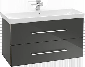 Тумба под раковину Villeroy & Boch Avento 980 x 514 mm белый глянец (A89200B4) фото 1 Aquada.com.ua