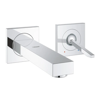 Смеситель для раковины на два отверстия Grohe Eurocube Joy M-Size (цвет - хром) (19997000) фото 1 Aquada.com.ua