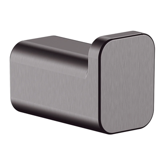 Крючок Hansgrohe AddStoris, матовый чёрный хром (41742340) фото 1 Aquada.com.ua