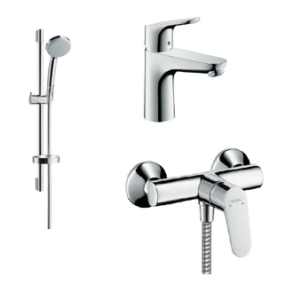 Набор смесителей для душа 3-в-1 Hansgrohe Focus (цвет - хром) (31662773) фото 1 Aquada.com.ua