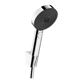 Душевой гарнитур Hansgrohe Pulsify Select (цвет - хром), 3 вида струи Relaxation и шланг 125 см (24302000) фото 1 Aquada.com.ua