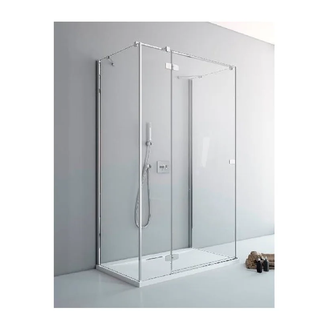 Душевая кабина Radaway Fuenta New KDJ+S door 100 L (профиль - хром; стекло - прозрачное) (384022-01-01L) фото 1 Aquada.com.ua