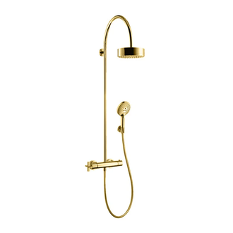Душевая система с термостатом Axor Citterio Showerpipe (цвет - полированное золото) (39670990) фото 1 Aquada.com.ua