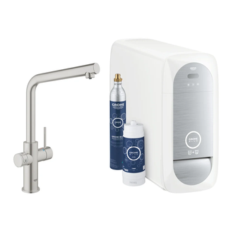 Кухонний змішувач зі стартовим пакетом GROHE Blue Home (31454DC1)
