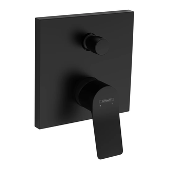 Смеситель для ванны/душа Hansgrohe Vivenis (цвет - чёрный матовый) (75415670) фото 1 Aquada.com.ua