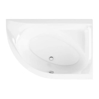 Ванна асиметрична права Mistra 170x110 P (WA1-07-170x110P), RADAWAY