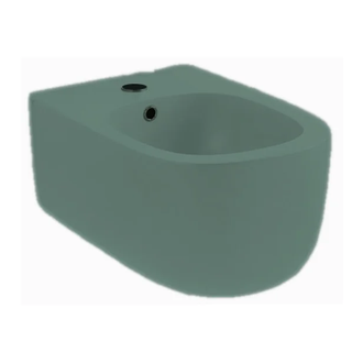 Nic-Design Біде підвісне Nic Design Ovvio 37,4х53х28,5 см, Salvia матовий (004434067)