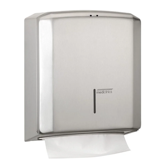 Тримач паперових рушників в пачках Mediclinics Wall Mounted, сатиновий (DT2106CS)