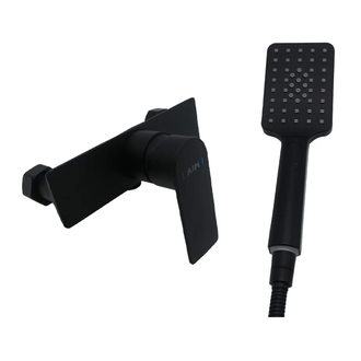 AIM DG01140 Змішувач для душу, чорний (DG01140) (DG01140 matte black)