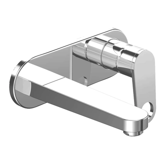 Смеситель для раковины настенный Primera Tyrol (цвет - хром), излив 169,5 мм (10150026) фото 1 Aquada.com.ua