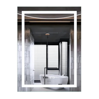 Дзеркало Mixxus Premium FLASH MR21-60x80 з Led Touch, Anti-fog, димером, регулятором яскравості, го (MP6617)