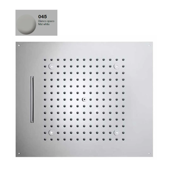 Верхній душ BOSSINI Dream / 2 дощ, каскад, 4 LED, 57x 47сm, mat white (H38915000045016)