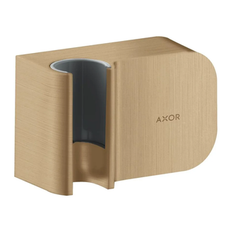 Шлангове з'єднання Axor Fixfit Porter One з тримачем, Brushed bronze (45723140)