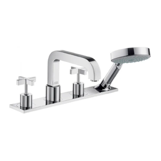 Смеситель на борт ванны Axor Citterio (39443000) фото 1 Aquada.com.ua
