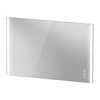 Зеркало с LED подсветкой Duravit XViu 122 х 4 х h80 см, версия "icon" (XV70440B1B1) фото 1 Aquada.com.ua