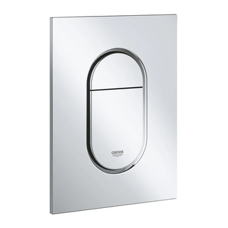 GROHE Панель смыва с 2-мя режимами смыва, хром Arena Cosmopolitan S  (37624000) фото 1 Aquada.com.ua