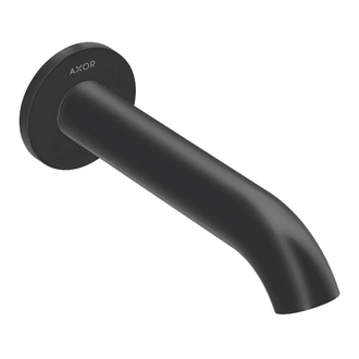 Вилив на ванну Axor One 191 мм, Matt Black (38411670)