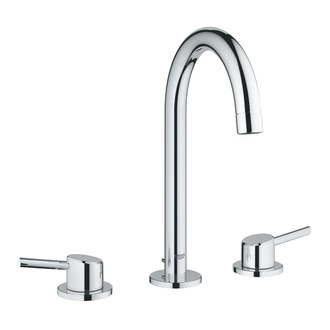 Grohe Concetto Смеситель для раковины на три отверстия, L-Size (20216001)