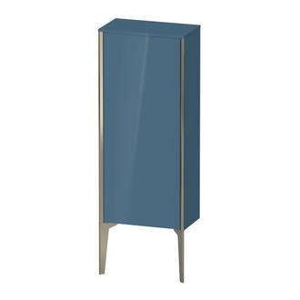 Шкафчик напольный Duravit XViu 40 x 24 х h113 см, голубой глянцевый лак (XV1305LB147) фото 1 Aquada.com.ua
