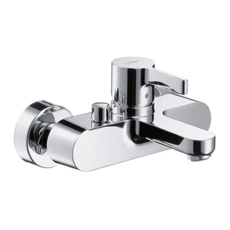 Смеситель для ванны, однорычажный Hansgrohe Metris S (цвет - хром) (31460000) фото 1 Aquada.com.ua