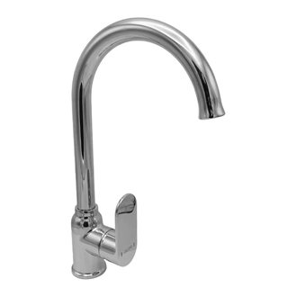 AIM DG01250 змішувач кухонний, хром (DG01250) (DG01250 chrome)