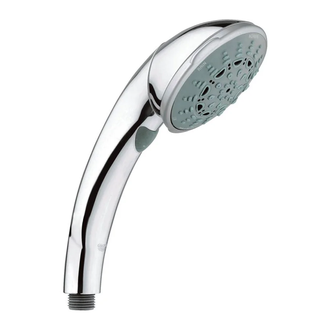 Лейка для душа Grohe Movario (цвет - хром), 5 видов струи (28393000) фото 1 Aquada.com.ua
