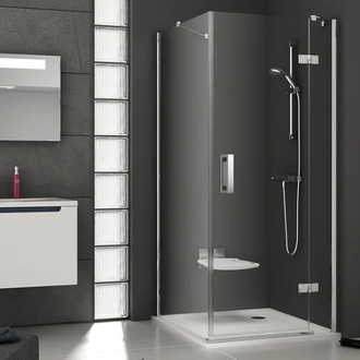 Душевая кабина Ravak SmartLine (профиль - хром; стекло - Transparent (прозрачный)) SMSD2-120, h=1900 мм, правый вариан (9SL40A00Z1) фото 1 Aquada.com.ua