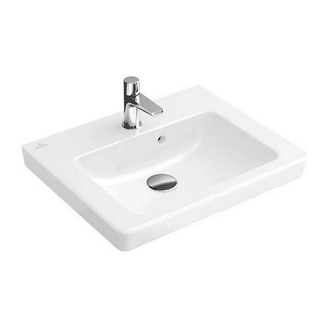 Раковина для утановки на тумбу Villeroy & Boch Subway 2.0 50х40 см (7315F001) фото 1 Aquada.com.ua