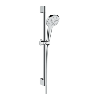 HANSGROHE Душевой набор 0,65м цв белый хром Croma Select E (26584400) фото 1 Aquada.com.ua
