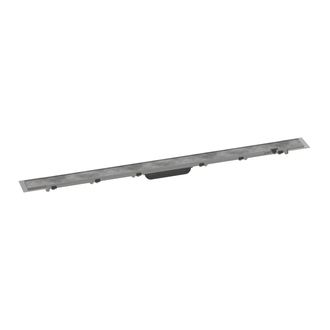 Трап для душа 100 см Hansgrohe RainDrain Rock (56033000) фото 1 Aquada.com.ua